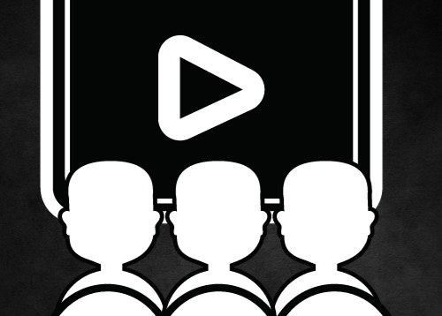 Orange Green Vintage The Long Journey Circle Logo